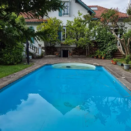 Apartment 55 M2, Sunny Garden & Pool In Villa 1905 Hendaye Exterior foto